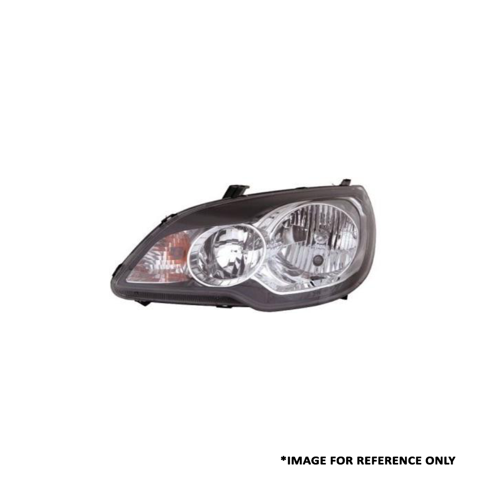 DEPO Headlight for Ford Fiesta, Fiesta Classic -Left (Black,H7+H1) (1pc)