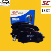 Genuine Abestos-free SuperCircle Brake Pads (1SET) for all car makes and models available only on SpareBros.